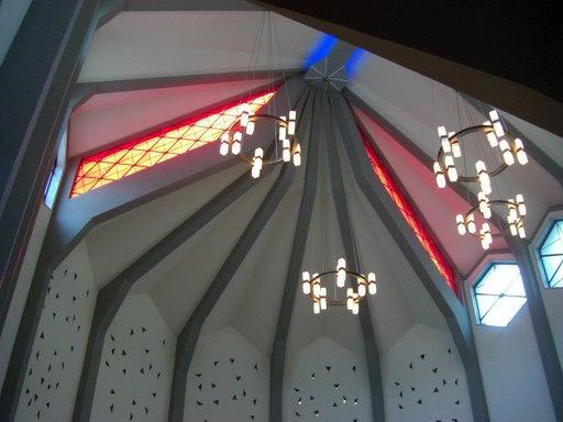 Sinagoga, vista dell'abside