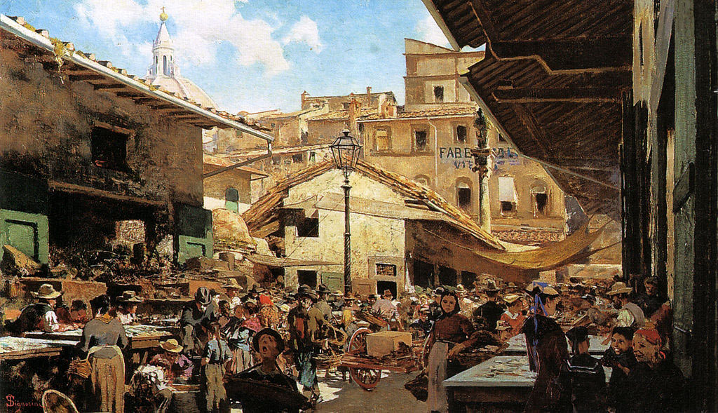 Mercato vecchio di Firenze